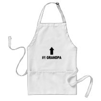 Number One Grandpa Apron