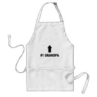 Number One Grandpa Apron