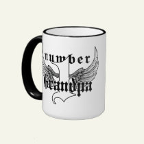 Number One Grandpa Coffee Mug mugs