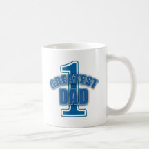 Number One Greatest Dad Products Coffee Mugs