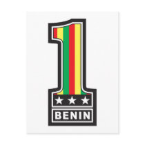 Number One In Benin Postcard
