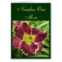 Number One Mom Card by Mike144mann Number One Mom Card