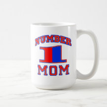Number One Mom Coffee Mug