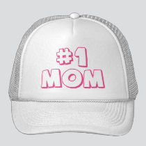 Number One Mom hats