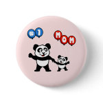 This adorable t-shirt design has a cute panda adult holding hands with a baby panda. Both are holding balloons which read #1 MOM. This little panda family is too cute! A great gift for mom!