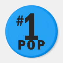 Number One Pop Products Fridge Magnets