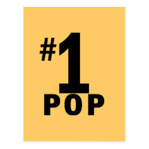 Number One Pop Products Post Card