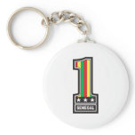Number One Senegal Key Chains