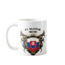 Number One Slovak Mom mugs by PrideGiftShop Number One Slovak Mom mugs