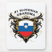 Number One Slovenian Grandma mousepads
