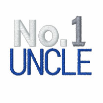 Number One Uncle embroidered shirts