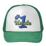 Number One Uncle Mesh Hats