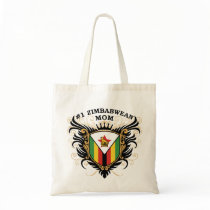 Number One Zimbabwean Mom Canvas Bags