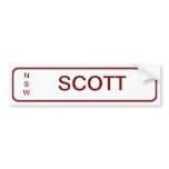 Number Plate Bedroom Door Labels Bumper Stickers