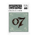 Number Seven Postage Stamp by kjamison Number Seven Postage Stamp