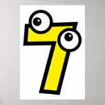 Number Seven Print