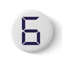 Number - Six - 6 buttons by Thinkdifferent Number - Six - 6 buttons