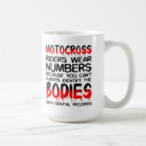 Number The Bodies Motocross Dirt Bike Mug Funny mugs