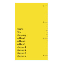 Numbers - Business Business Card Template