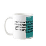 Numbers for Brains mugs