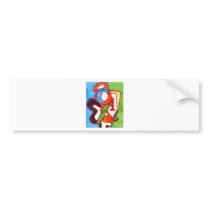 Numbers In Love Bumper Sticker