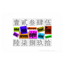 Numbers in words posters by work2beauty Numbers in words posters