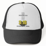 Numbers of Hope 3:16 hats