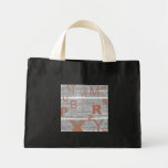 Numbers Orange Canvas Bags