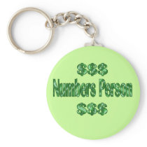 Numbers Person Keychains