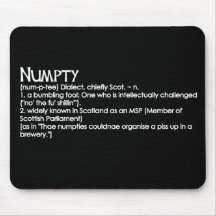 Numpty Mouse Pads