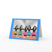Nun Ballerina Gifts Card