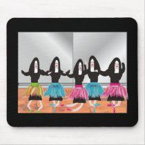 Nun Ballerina Gifts Mouse Pad