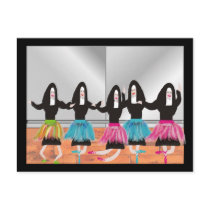 Nun Ballerina Gifts Post Card