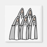 Nun Fridge Magnet
