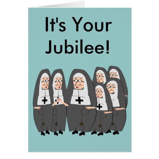 Nun Jubilee Cards 