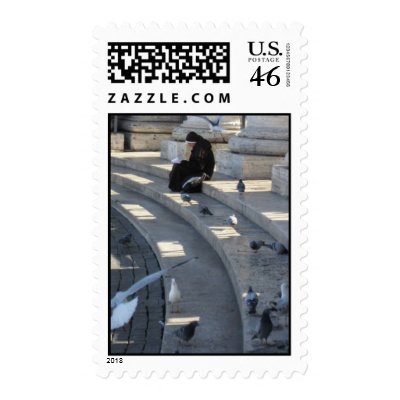 Nun Postage Stamp by joemess