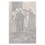 Nun With Donkey By Fattori Giovanni Personalized Stationery