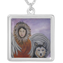 Nunataq y Nanook Earthangel de Alaska Collar Personalizado