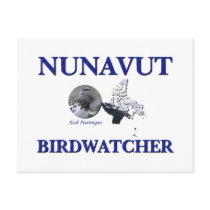 Nunavut Birdwatcher postcards by nakedzealot Nunavut Birdwatcher postcards