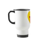 Nunavut Flag Heart mugs