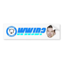 Nunavut Skanks "WWJD?" Bumper Sticker bumper stickers