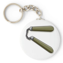 Nunchucks Key Chains