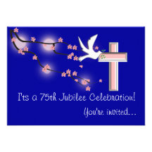 Nuns 75th Jubilee Celebration Invitations