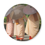 Nuns collecting alms magnets