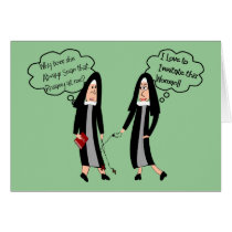 Nuns "Extreme Irritation" Gifts cards