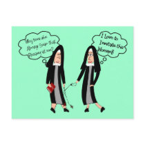 Nuns "Extreme Irritation" Gifts postcards by ProfessionalDesigns Nuns "Extreme Irritation" Gifts postcards