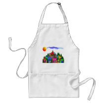 "Nuns of the Village"  Catholic Nun Art Gifts Apron