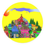 "Nuns of the Village"  Catholic Nun Art Gifts stickers