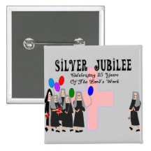 Nuns Silver Jubilee Gifts Pins