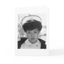 Nurse Aiko Hamaguchi 1943 cards by Manzanar Nurse Aiko Hamaguchi 1943 cards